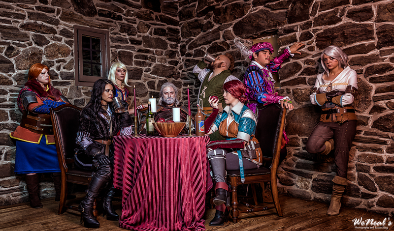 Illustration for article titled Witcher 3 Cosplay Gets The Whole Gang Back Together